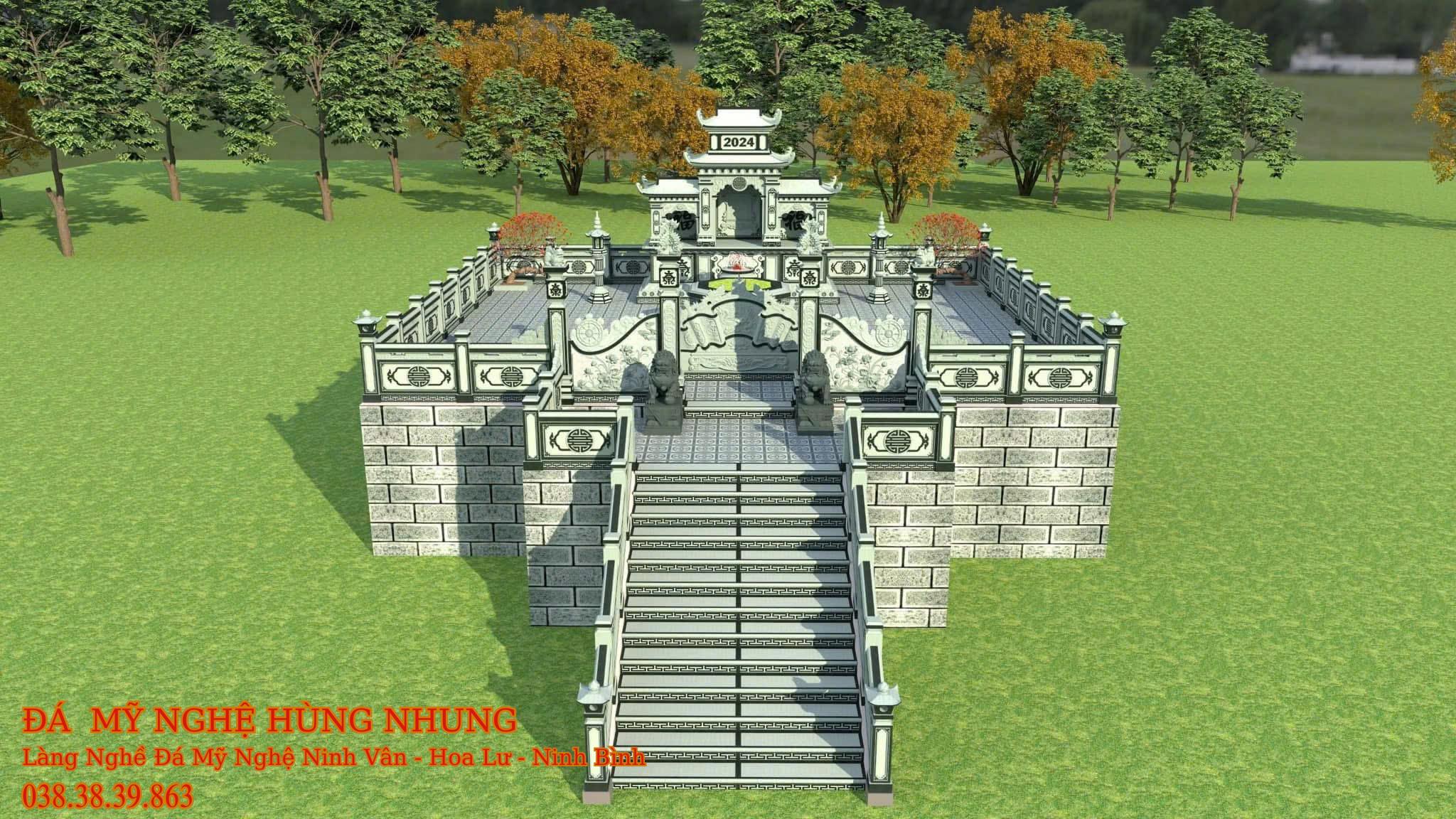 3D Khu Lăng mộ - 3D01 3D Khu Lăng mộ - 3D01