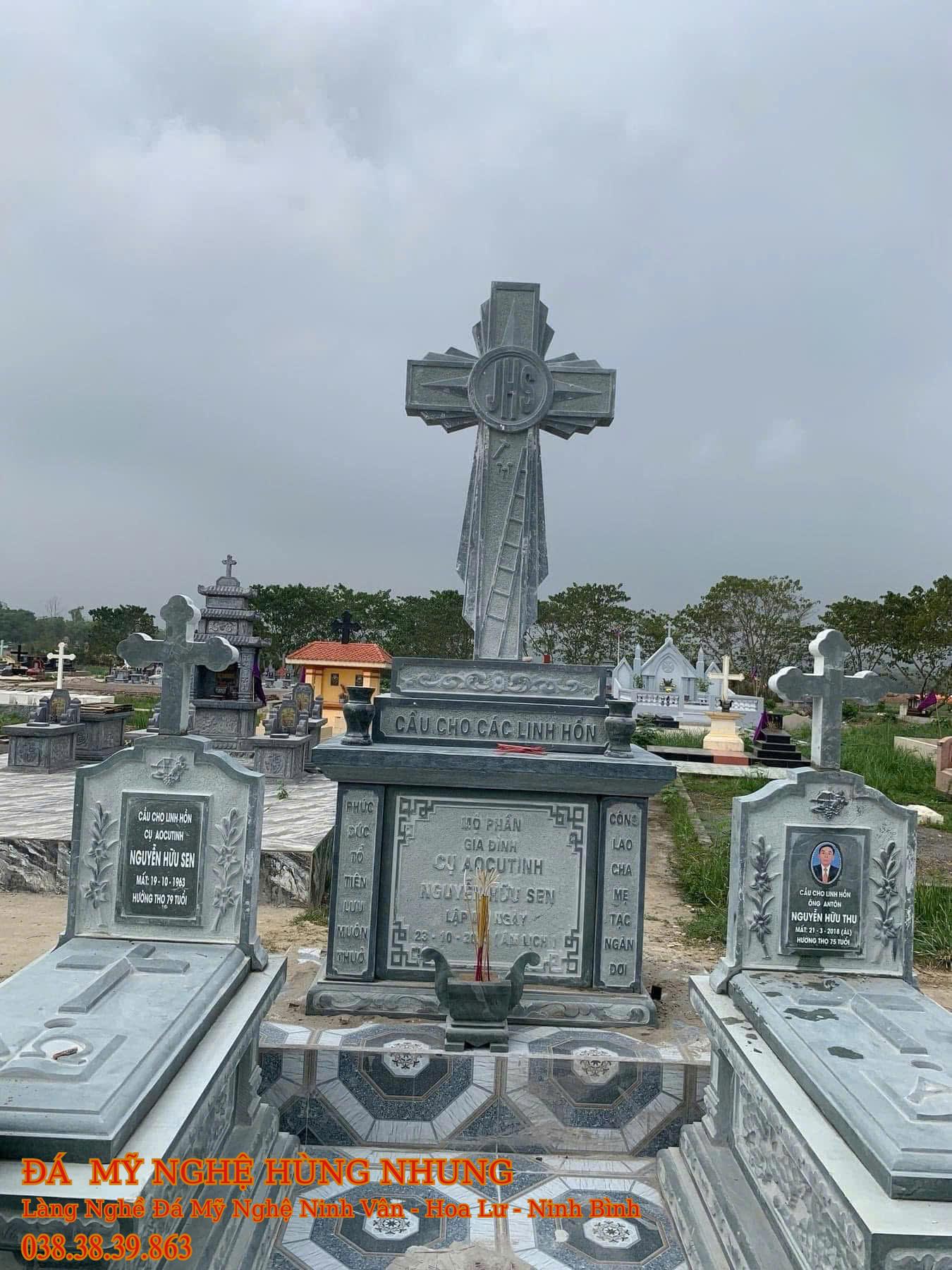 Mộ Đá Công Giáo - MCG04